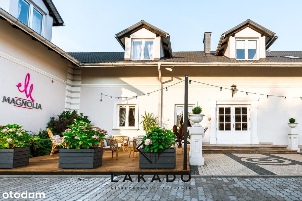 Obiekt komercyjny z salą weselną i hotelem