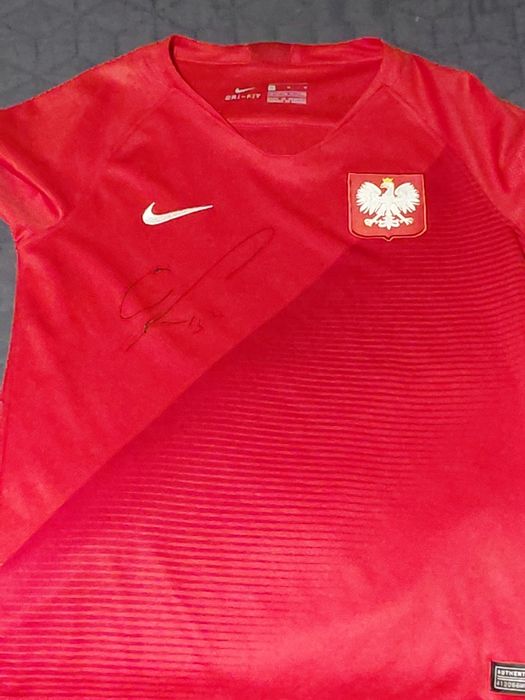 Koszulka autograf  Kamila Glika reprezentacji Polski NIKE Oryginał