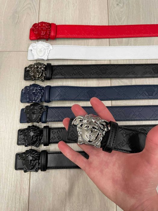 Ремень Versace Medusa Head Leather Belt