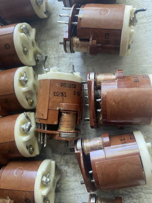 Реле рппв11, рппв12 43шт