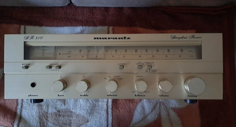 Amplituner Marantz SR 810.Piękne stereo.