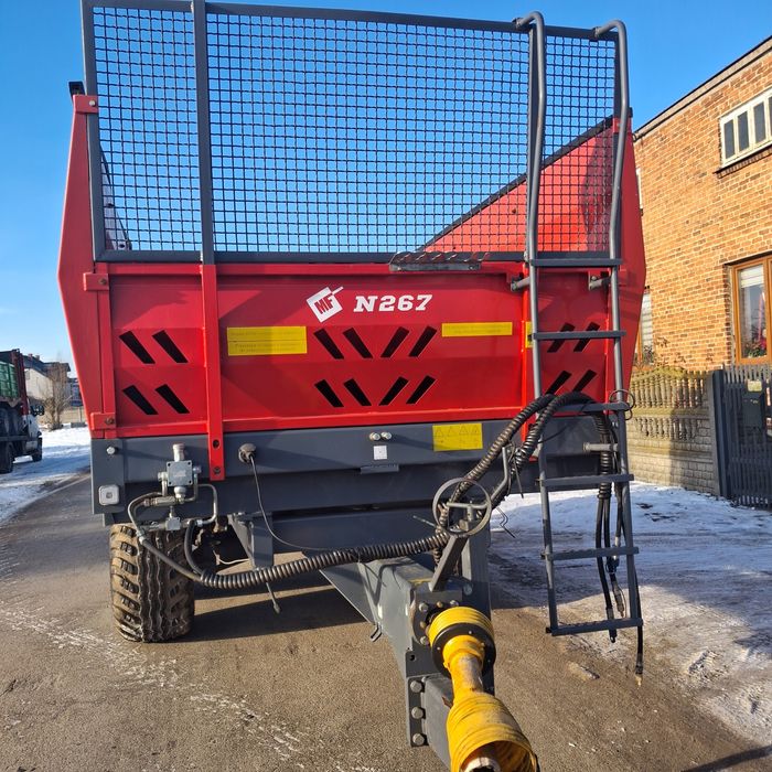 Rozrzutnik obornika metal fach 8t transport gratis