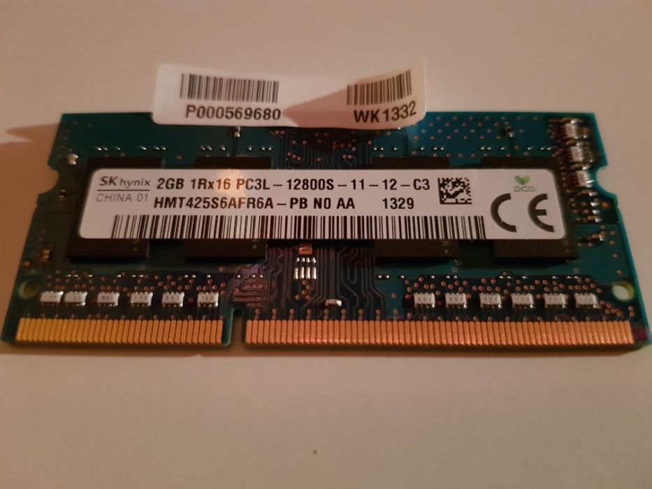 Pamięć RAM 2GB DDR3 SK Hynix