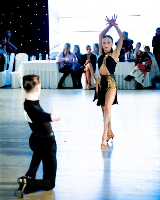 Платье для бальных танцев латина