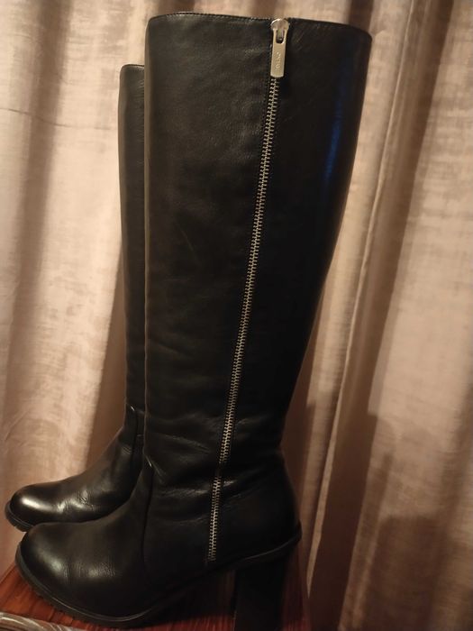 Kozaki skórzane Ryłko 39