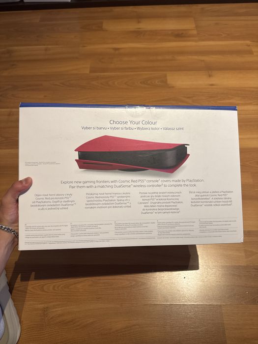 Capa vermelha para ps5