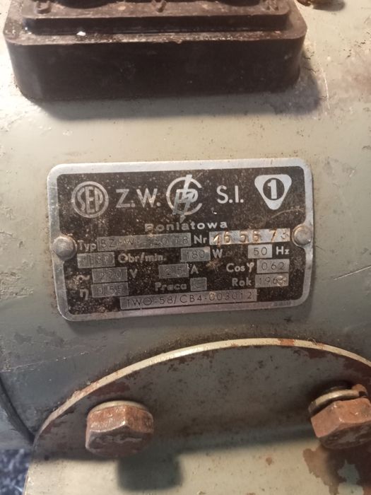 Silnik elektryczny jednofazowy