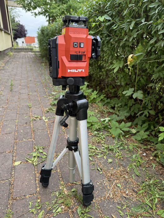 Laser hilti PM 50-22 nuron z statywem używany sprawny
