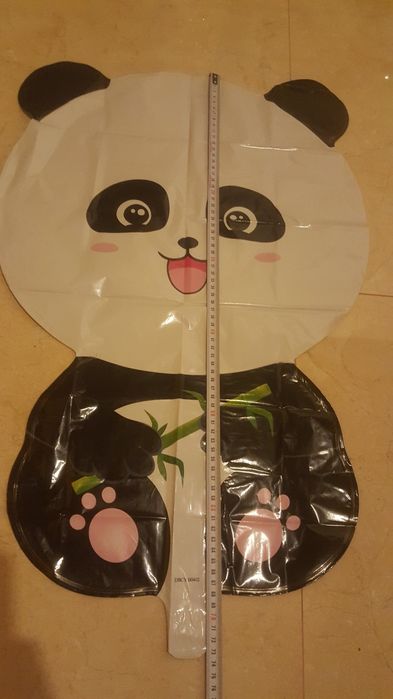Duże balony: PANDA-8zł  KUBUŚ-9zł