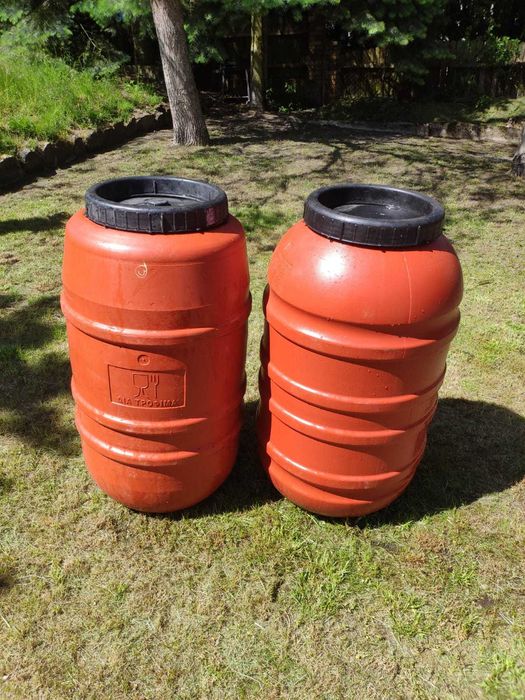 beczka plastikowa 220 l na wodę NIE PO CHEMII beczki plastikowe