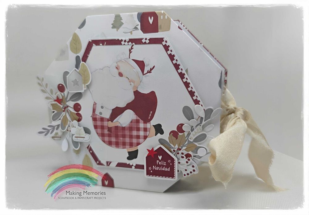 Álbum fotos Scrapbook_Natal