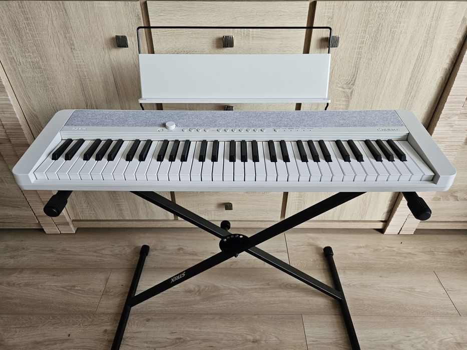 Keyboard Casio CT-S1 Biały ze stojakiem