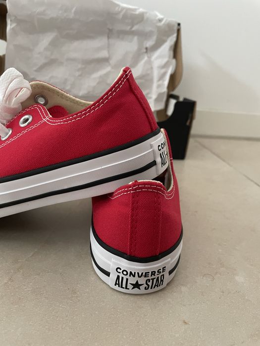 Converse all stars vermelhas 37