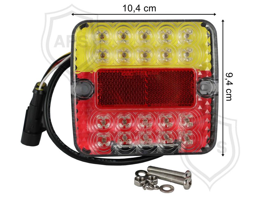 Lampa tylna LED KS001 do 4350A/AT wolf everun lovol kmm kingway donfeg