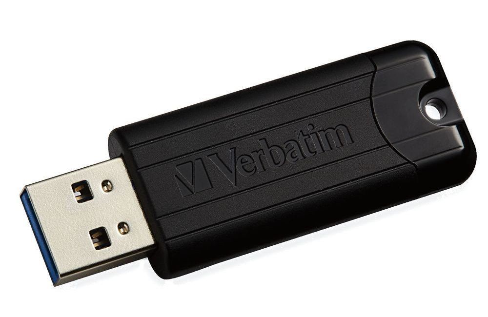 outlet pendrive verbatim usb drive 3.0 16gb pinstripe black 16 gb usb 3.0