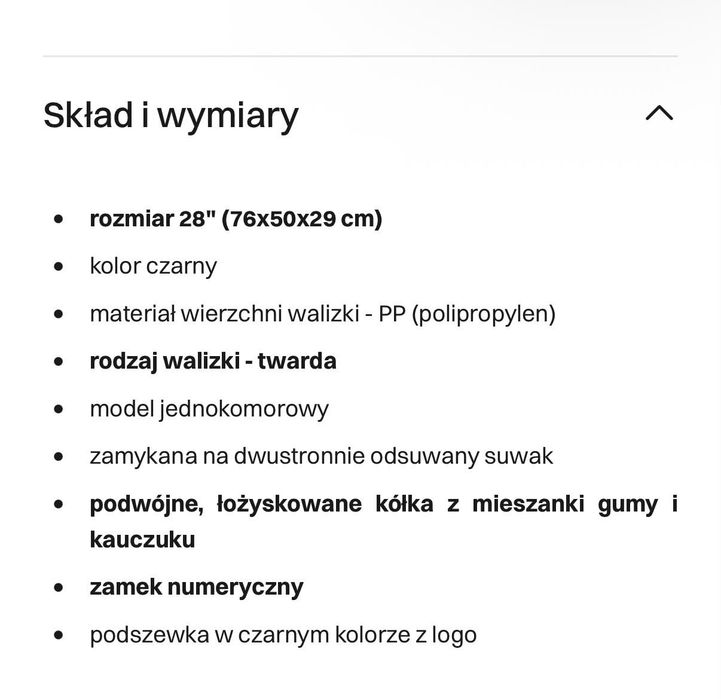 Валіза Ochnik з поліпропілену