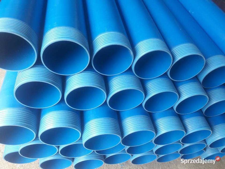 Rury studzienne PCV 125mm Gwintowane