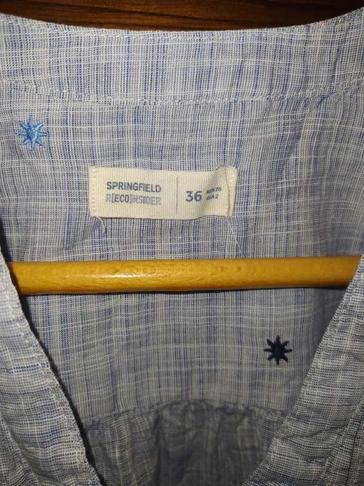 Blusa Azul Ganga Springfield