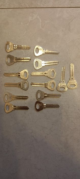 Продам заготовки для ключей в наличии 180шт