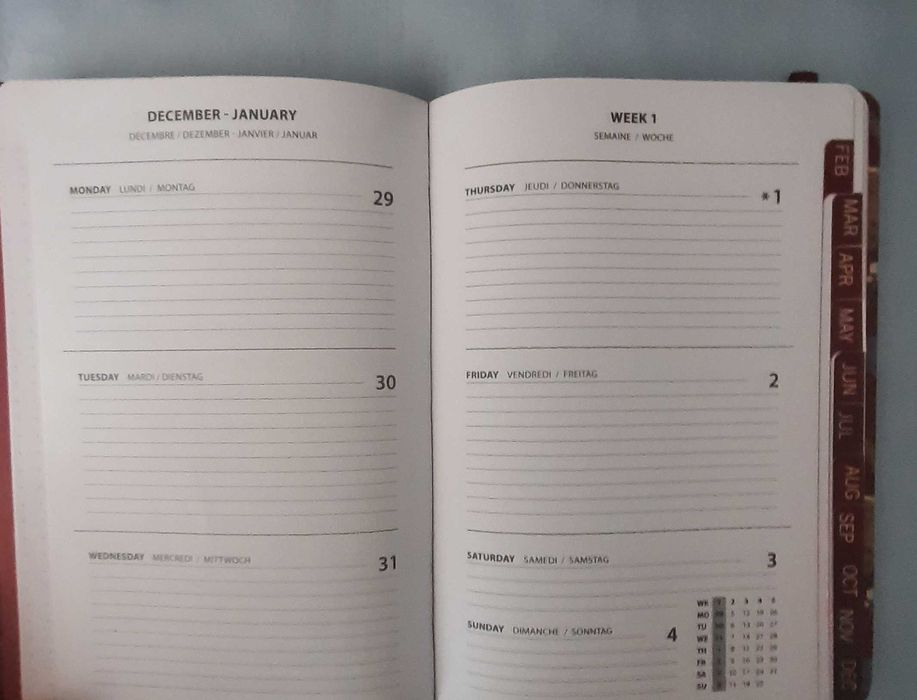 Kalendarz terminarz 2026