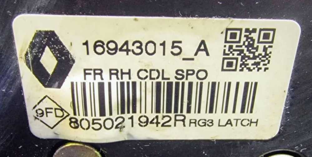 Fechadura / Fecho Porta Frente Direito 805021942R - RENAULT ESPACE IV