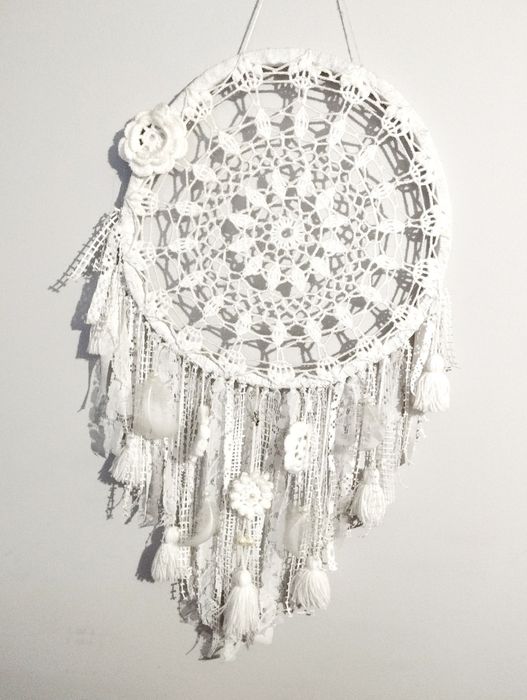 Duży łapacz snów ręcznie robiony