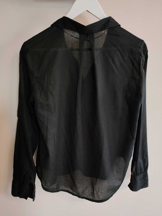 Koszule czarne rozm M - 2 sztuki