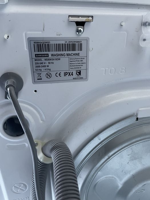 Pralko-suszarka Samsung EcoBubble  8kg/4,5kg