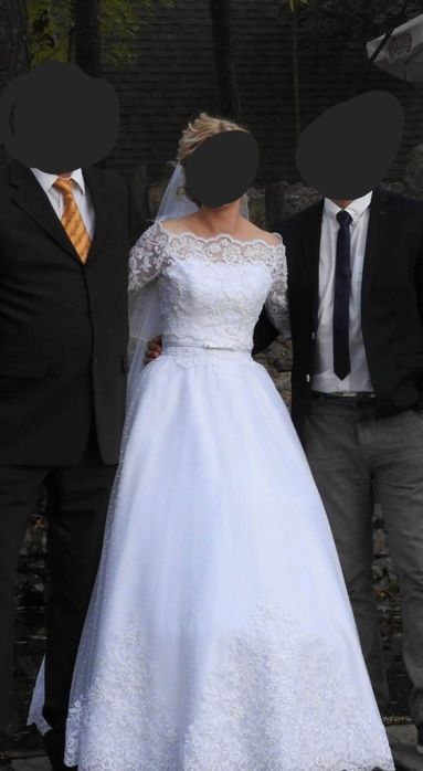 Suknia ślubna biała