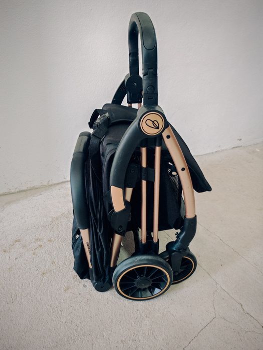 Carrinho De Passeio Criança Asalvo Plis Plas, Black