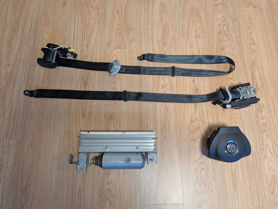 Kit Airbags Tablier VW Transporter Volante Cintos