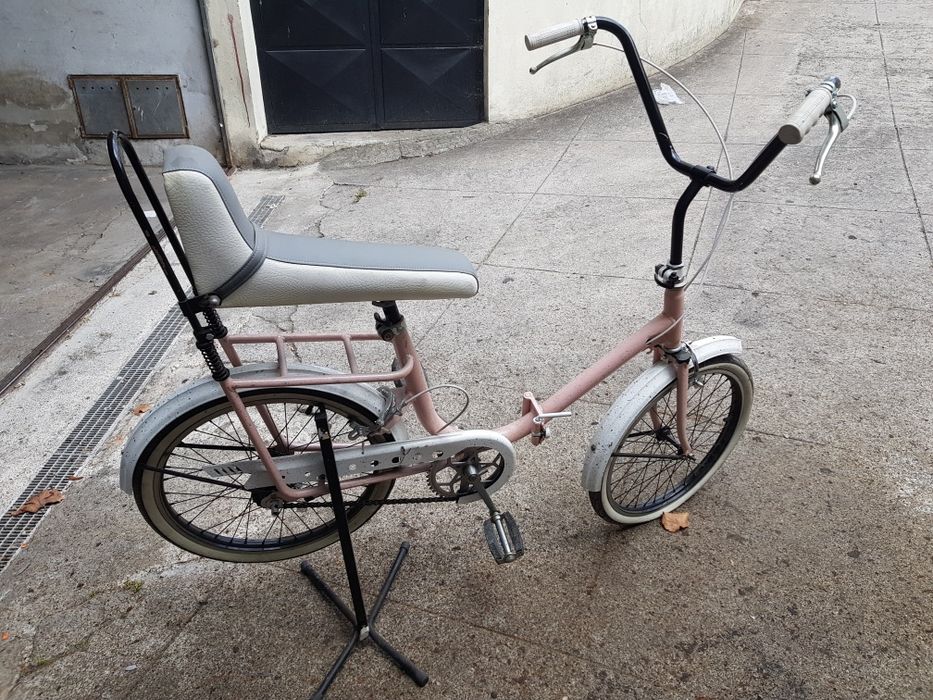 Bicicleta orbita ginga dobrável antiga roda 20