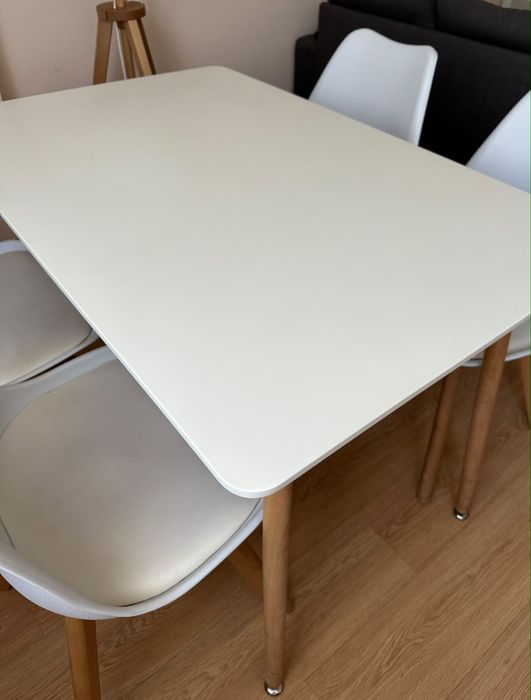 Mesa jantar branca