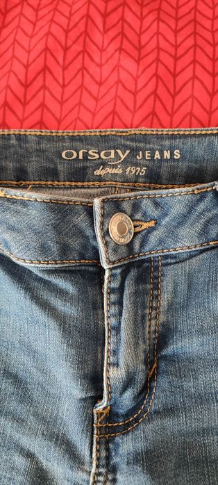 Jeansowe rybaczki Orsay rozm 38
