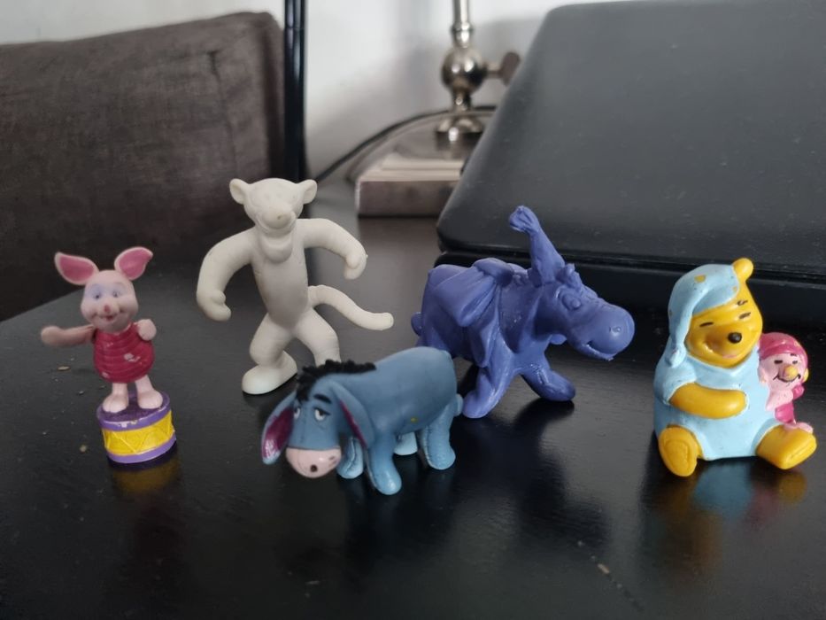 Figurki gumowe z Kubuś, klapouchy prosiaczek tygrys