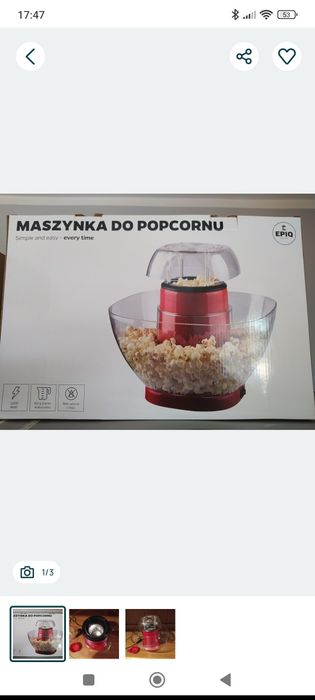 Maszyna do popkorn