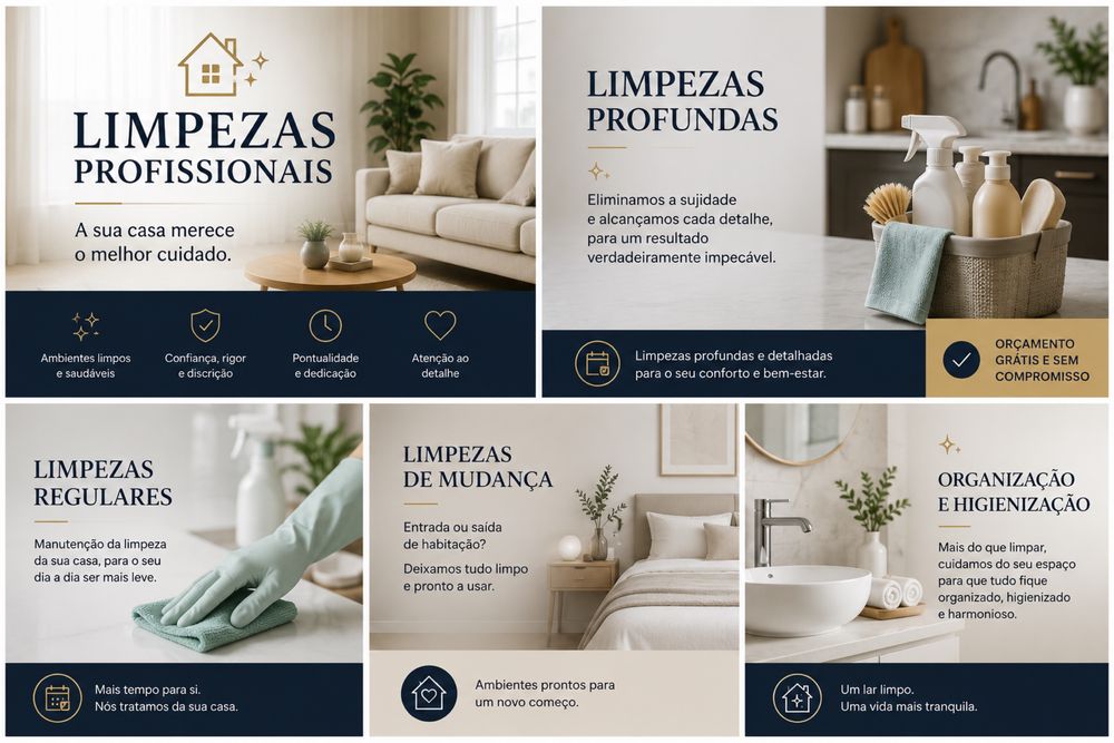 Serviços de Limpeza Doméstica