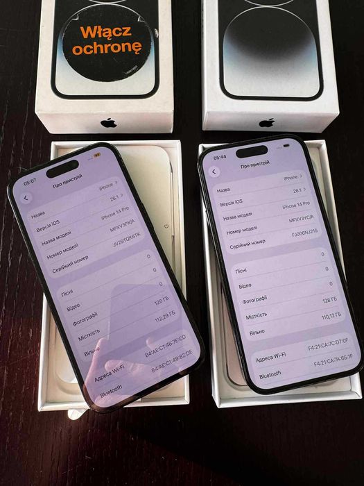 Європа 529$ Apple iPhone 14 Pro 128gb Neverlock Батарея 94% Гарантія
