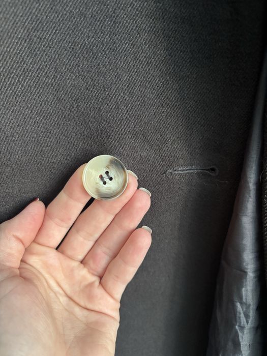 Пальто жіноче чорне S осінь-весна