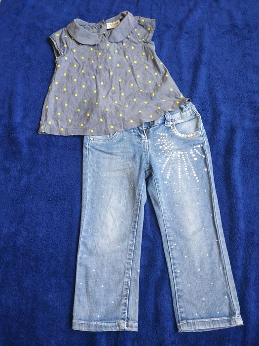 Джинси, лосини,  джинсовий сарафан