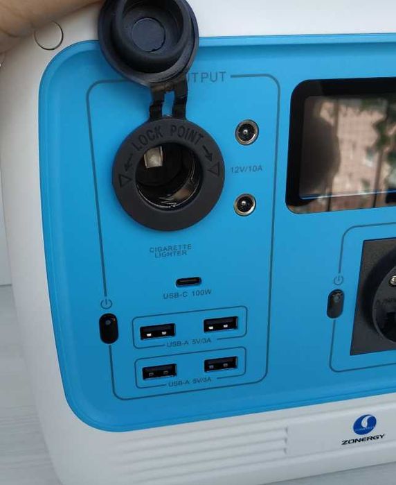 Зарядня станція Zonergy 700W lifepo4 573Wh