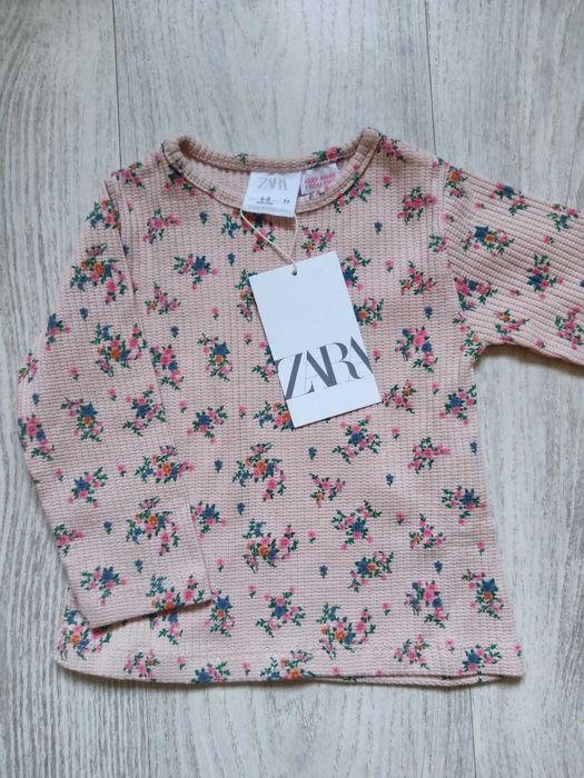 Футболка з довгим рукавом zara