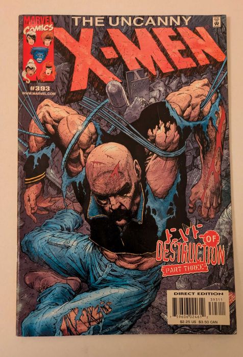 BD - The Uncanny #393 - X-MEN - MARVEL Comics