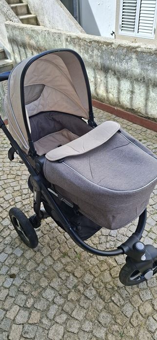 Carrinho Trio ZY Safe Adventure Tribe 3 - Completo c/ Caixa e Manuais.