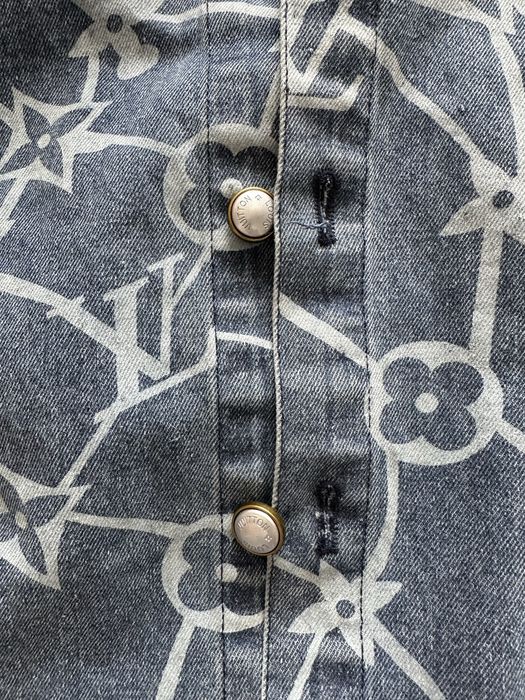 Рубашка сорочка джинсова Louis Vuitton нова