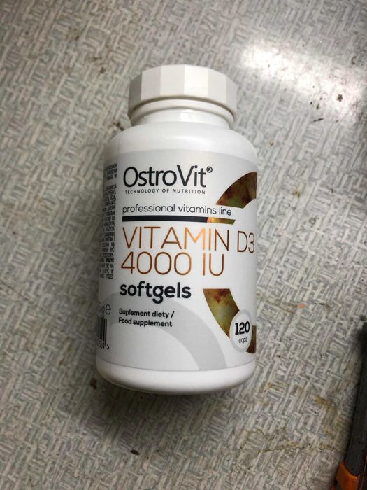 Witamina Vitamin D3 4000 IU 120 kapsułek - Ostrovit