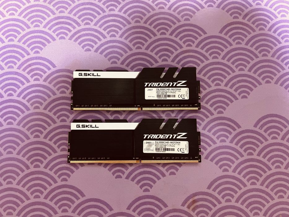 Оперативная память G.SKILL Trident Z 16GB (2×8GB) DDR4 3200 MHz