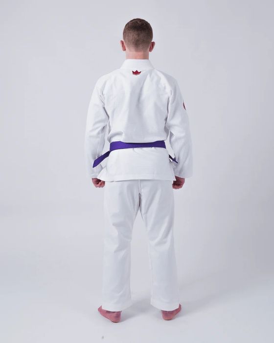 Kimono KingZ Classic 3.0 Branco A2/A2H BJJ / Jiu Jitsu Brasileiro