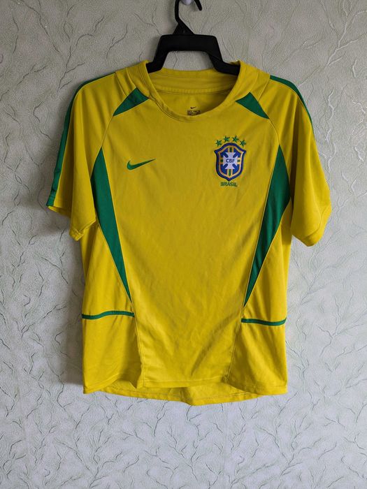 Футбольна футболка Бразилія 2002 Brazil вінтажна vintage