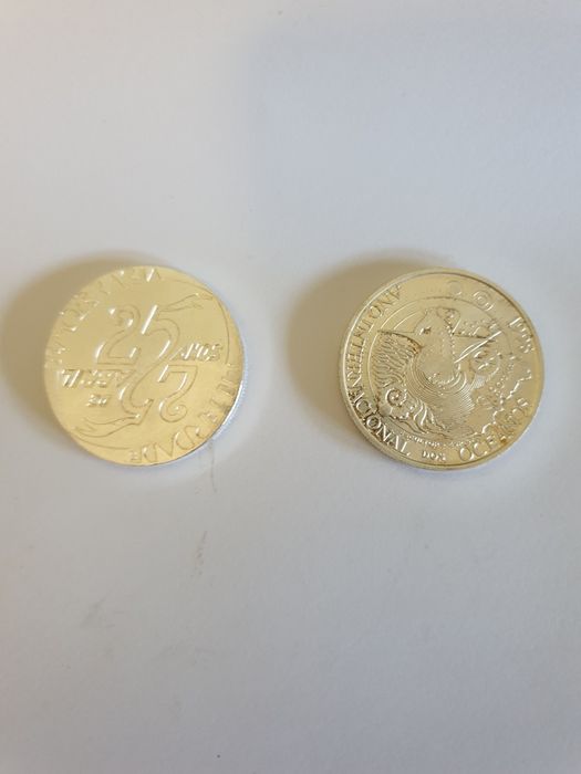 Moedas comemorativas